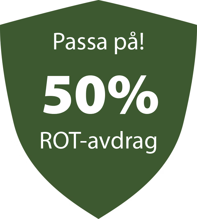 50% i rot-avdrag för arbetskostnaden - Termotra.se
